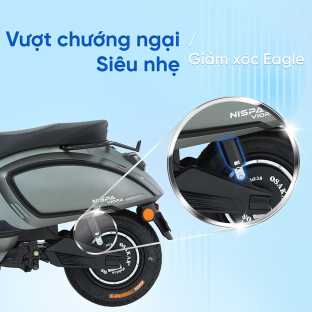Khi vận hành, hệ thống này giúp xe luôn đầm chắc, giữ vững tay lái cho học sinh ngay cả khi di chuyển qua các địa hình gồ ghề